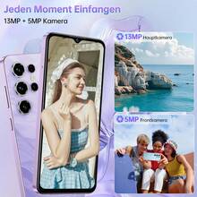 OUKITEL C2 Android 14 手机解锁 2025-16GB+64GB，6.52 英寸水滴屏，5150mAh 电池智能手机，八核 13MP 摄像头，指纹/3.5mm 插孔/GPS - 金色 - 查看 8