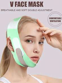 面部紧致面膜绷带，V 型提升面膜工具，适合家庭使用