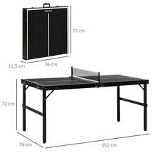 Table Tennis Table - Noir - Voir 8