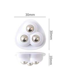 1/4个粘性耐磨承重小滑轮，万向轮，三种颜色可选，底部带静音脚轮，优质重型旋转轮 - 顺滑360°旋转脚轮，带三重滚珠轴承，静音耐磨，无需钻孔即可承重家用物品 - 彩色 - 查看 13