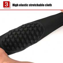 1 件装防撞护膝蜂窝运动护腿护膝装备透气篮球护膝儿童运动足球篮球 - 彩色 - 查看 11