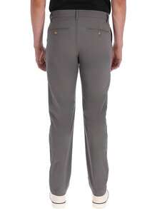 Pantalón Chino para Golf de Hombre, Moderno Elástico y Versátil, Corte Slim Stretch con Bolsillos Laterales y Traseros. - lacre - Ver 2