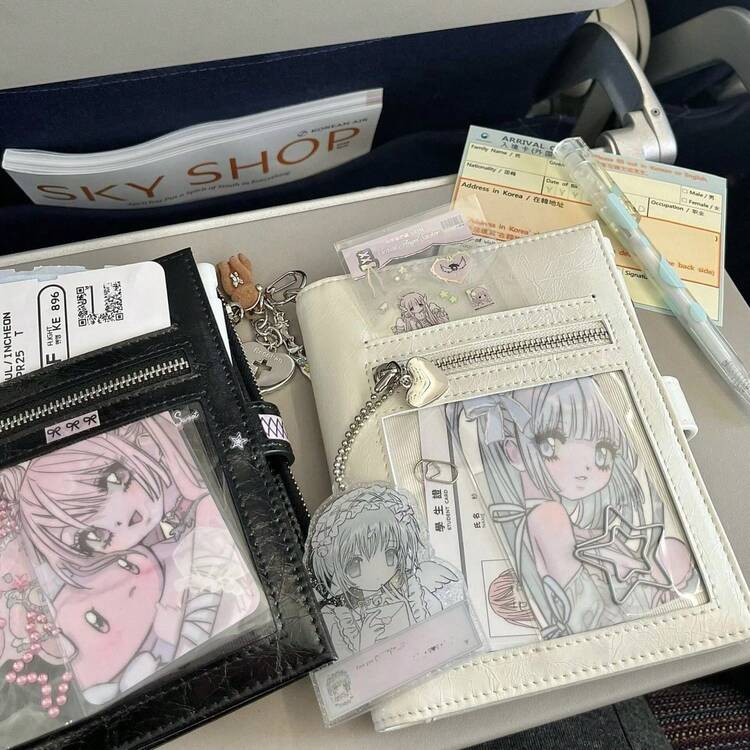 Card Holders Card Wallet Coin Wallet For Women Mini Wallet Small Wallet Cute Wallet Wristlet Wallet Pouch Lanyard Gifts For Women Funny Gifts Teacher Gifts - Multicolor - View 5