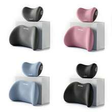 Memory Foam Car Neck & Lumbar Support Pillow Set - Headrest, Lumbar And Shoulder Pillows, Suitable For Car Or Home Use - Multicolor - View 6