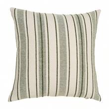 Decorative Boho Throw Pillow Covers, Farmhouse Textured Pillow Case, 18 X 18 Inch , Chair Sofa Bedroom Living Room Home Decor Couch Cushion Case, Olive Green And Beige Striped (1Pc,2Pcs Available) - Olive Green - View 13