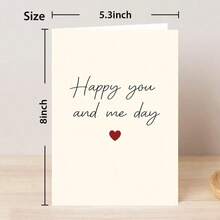 Elegant Anniversary Card Gifts Couple, Special Anniversary Card To Husband And Wife, Wedding & Valentine's Day Cards Boyfriend, Girlfriend, Men, Women