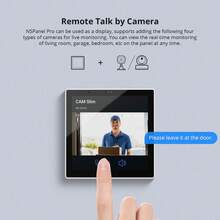 NSPanel86PW,SONOFF NSPanel Pro Smart Home Control Panel, Zigbee 3.0 Gateway With Home Security, With Power Consumption Statistics, Thermostat, Call Intercom, Etc. All-In-One Control Center Hub,Comprehensive Control Panel,Live Monitoring On Display,Customizable Security Settings,White. - 白色 - 查看 12