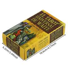 1pc Spanish-Language Board Game Deck - 78 Cards, Card Game, Divination Tool, Perfect For Party Games, Family Gatherings, And A Great Gift For Tarot Beginners.