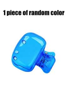 4个亮色旅行牙刷盒,配1个金属牙膏挤压器,透气设计,适合居家、宿舍和旅行使用 | 可爱的牙刷头收纳盒,适合浴室整理、大学必备、家庭旅行和返校季 | 塑料防水牙刷架,防尘收纳盒(红/蓝/白/绿) - 彩色 - 查看 19