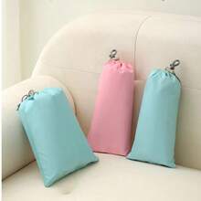 1个可折叠足浴盆，便携式旅行足浴盆，露营洗脚袋，家用足浴盆，旅行保温足浴袋，足浴桶