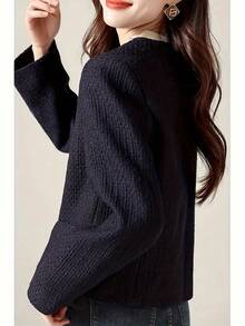 Women Jackets - Navy Blue - View 4