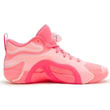 Nike 男士宽楦篮球鞋，高帮透气缓震稳定运动鞋 FZ6601-600 - 潘趣紅/淡粉紅 - 查看 2