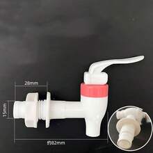 1/2pcs Universal Plastic Water Dispenser Faucet Tap Replacement Home Essential Drinking Fountains Parts Kitchen Items Kitchen Accessories Kitchen Kitchen Tools