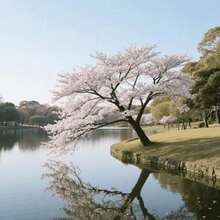 20pcs Cherry Blossom Seeds Tree Seeds Courtyard Flower Bed Seeds Indoor Garden Ornamental Flowers Home Gardening Home Cultivation Blooms in Spring for Flower Bed Decoration