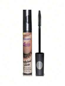 Kit 4 Rimel Prosa 4 en 1 Mascara Pestañas Prosa Maxi Volumen Profesional Silicon Rutina Perfecta Máximo Volumen Alarga A prueba de Agua - Negro - Ver 4