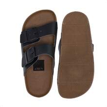 Unisex  Sandal Adjustable Anti-Stress Soft Comfortable Casual Everyday - màu đen - Xem 4
