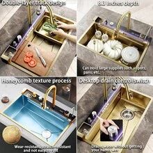 Kitchen Sinks - Gold - View 5