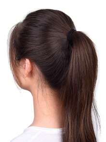 10 pezzi di elastici per capelli neri adatti per capelli spessi e ricci, fermacode per coda di cavallo, elastici per capelli adatti per uso quotidiano, acconciature, trucco, trucco da sposa, capelli all'aperto, doccia ed elastici per capelli, fasce per capelli, accessori per capelli, elastici per capelli, scrunchies