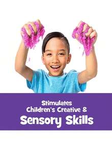 Spin Master Kinetischer Sand, der originale formbare sensorische Spielsand, rosa, 2 Pfund wiederverschließbare Tasche, ab 3 Jahren