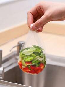 100/200pcs Sink Strainer, Kitchen Sink Filter Mesh Bags, Collect Food Residue, Prevent Drain Clogging - Multicolor - View 5