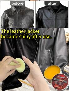 2.71oz Leather Care Cream And Protectant - For Leather Sofas, Furniture, Car Seats, Shoes, Boots, Bags, Handbags | Suitable For Dark Or Light Colored Leather, Shoe, Spring Summer Picks, Brides Maid Gifts, Room, Bedroom Decor, Bedroom Decor, Beach, Travel, For Men, For Women, Vacation,Wedding,Y2k,Party,Mother's Day Gift,Bedroom Decor,Garden,Kitchen Decor,Summer,Beach,Travel Essentials,Room Decor,Squishy,Graduation - Multicolor - View 2