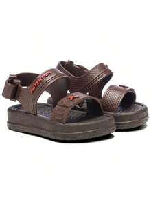 Children's Sandal Boys Girls Baby Soft Lightweight Comfortable Fashion Children's School Casual - 鏽棕色 - 查看 2