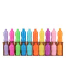 Celemela 21 Peças Conjunto de Jogo de Adivinhação de Garrafas Engraçado - Inclui 20 Garrafas Coloridas + 1 Caixa de Armazenamento, Aprimora o Pensamento Lógico de Adultos, Brinquedo de Relaxamento de Combinação de Cores, Treinamento de Memória e Raciocínio, Jogo de Mesa Criativo Adequado para 197 Países