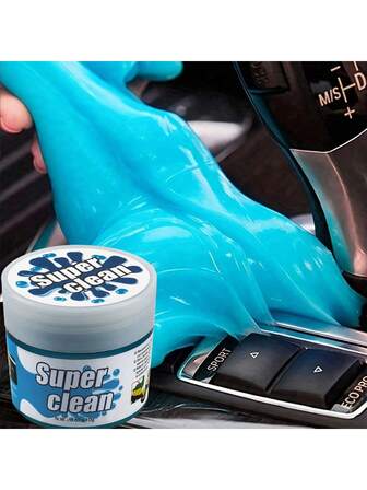 1pc 160g Multi-Purpose Soft Gel Cleaning Agent, Suitable For Car Air Vents, Computers, Laptops, Cameras - Dust Removal, Crevice Cleaning, Interior Detailing