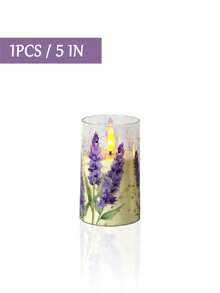 3 buc lumânări fără flacără în culoarea lavandă cu telecomandă și temporizator, lumânări pâlpâitoare din ceară naturală cu LED-uri violet lavandă, decor cu flacără caldă pentru casă, dormitor, nuntă, logodnă, Crăciun, Halloween, Ziua Îndrăgostiților, petrecere de companie