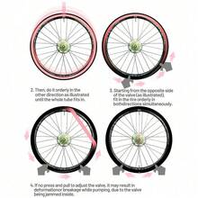 Ridenow Ultralight Bicycle Inner Tube 700 X 18 25 28 32 Road Bike TPU Tube 45 65 85mm Length 28'' Super Light Inner Tube - Pink - View 9