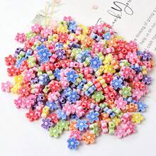 24 colores de cuentas de resina con diseño minimalista y lindo en color macarrón para hacer joyas DIY como collares, pulseras y manualidades - Colores de macarrones - Ver 21
