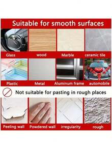 60 片可重复使用双面胶带 - 防水、可移除、透明壁挂条 - 非常适合农历新年对联