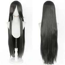 Karida 角色扮演假发短款合成假发，带刘海，14 英寸通用角色扮演假发，适用于合成头发，尖刺分层直发，男士化装舞会假发，无胶耐热纤维头发，高密度自然外观角色扮演假发