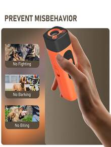 Ultrasonic Dog Repeller Rechargeable Dogs Anti Barking Device Portable Indoor/Outdoor Mini Dog Bark Deterrent Refuse To Shout And Slap For Pet Supplies Dog Barking Control Devices