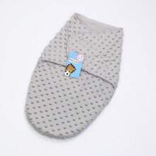 1 pieza Manta de envolvimiento cálida de otoño e invierno, una manta de envolvimiento para bebé de 0 a 6 meses - Regalo para recién nacidos de poliéster suave, suave y cálida, lavable a máquina, con diseños de dibujos animados lindos, perfecta para el primer mes del bebé, baby showers y celebraciones, regalos para fiestas de cumpleaños.