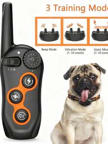 Pet Bark Collars - 黑色 - 查看 1