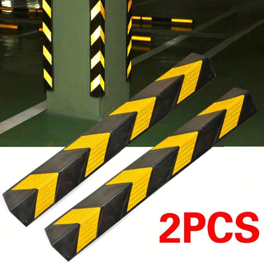Reflective Corner Guards Wall Reflectors Garage Strips Edges Protector - 彩色 - 查看 1