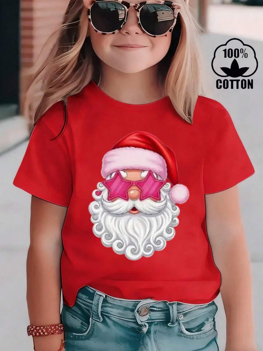 Young Girls T-Shirts - Red - View 1