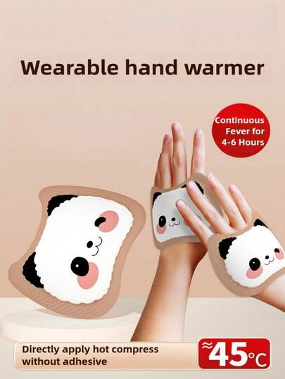 Calentadores de manos y pies desechables con diseño lindo de panda y capibara, para uso en exteriores como camping, esquí, estudio, trabajo, ciclismo, pesca. Parches calentadores de larga duración, naturales y sin olor. Regalo de Navidad para mujeres, regalos personalizados, Navidad, selecciones de primavera y verano, regalos para damas de honor, decoración de habitación y dormitorio, playa, viaje, para hombres, para mujeres, vacaciones