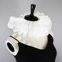 1pc Classic New Style Handmade Ruffled Collar Fake Collar For Drama Stage Styling Wedding Photography Props - Kiểu ren mới - Xem 6