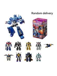 BLOKEES Transformers Galaxy Series 06 Second Wave Model Set, Collectible Posable Action Figure Toy Assembly, Adult Collectible Gift - 1 Box (random Style) - View 1