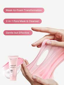 Medicube 零泡沫洁面乳适用于敏感肌肤 - 控制皮脂、保持水分平衡、收缩毛孔 | 韩国护肤品 120g - PDRN 粉紅泡沫潔面乳 - 查看 5