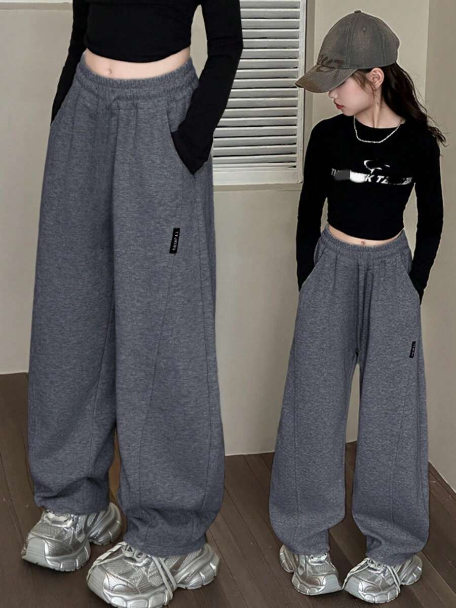 女童休闲直筒裤，时尚百搭儿童长裤，春秋季