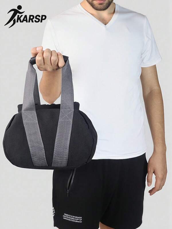 كيس رمل قابل للتعديل، للتدريب على قوة الذراع، التمارين الرياضية، إنقاص الوزن، كيتل بل ناعم وقوي، ويمكن استخدامه أيضًا كحقيبة تخزين