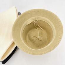 1pc, Deep Beige Rib-Knit Fisherman's Hat, Women's Style, Casual Everyday Wear, Unisex Fashion Hat.