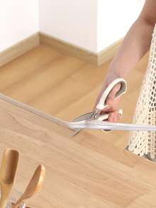 Guarnizione in silicone per porte e finestre, sigillante trasparente per il fondo della porta, striscia adesiva autoadesiva per isolamento acustico per porte in vetro e legno