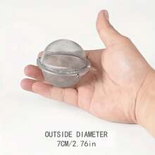 Stainless Steel Seasoning Ball, Household Filter Tea Ball - 2.76吋, M-1件 - 查看 2