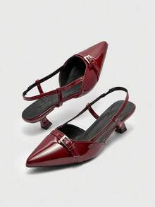 GlamourGrip Women Pumps - Red - View 5