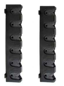 Black ABS Fishing Rod Holder - Wall Mounted, High Density Foam Handle Storage Rack, Suitable For Garage, Sports Equipment Storage, Utility Room Fishing Rod Holder, Fitness Equipment Storage Rack, Fishing Gear Hanging Rack - Multicolor - View 10