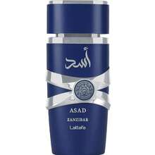 Lattafa Asad Zanzibar Eau De Parfum 3.4 Oz / 100 Ml | Long-Lasting Perfume For Men With Black Pepper, Coconut Water, Vanilla & Incense | Fresh Spicy Tropical Woody Fragrance - Fresh . Spicy . Woody . Tropical - 查看 2